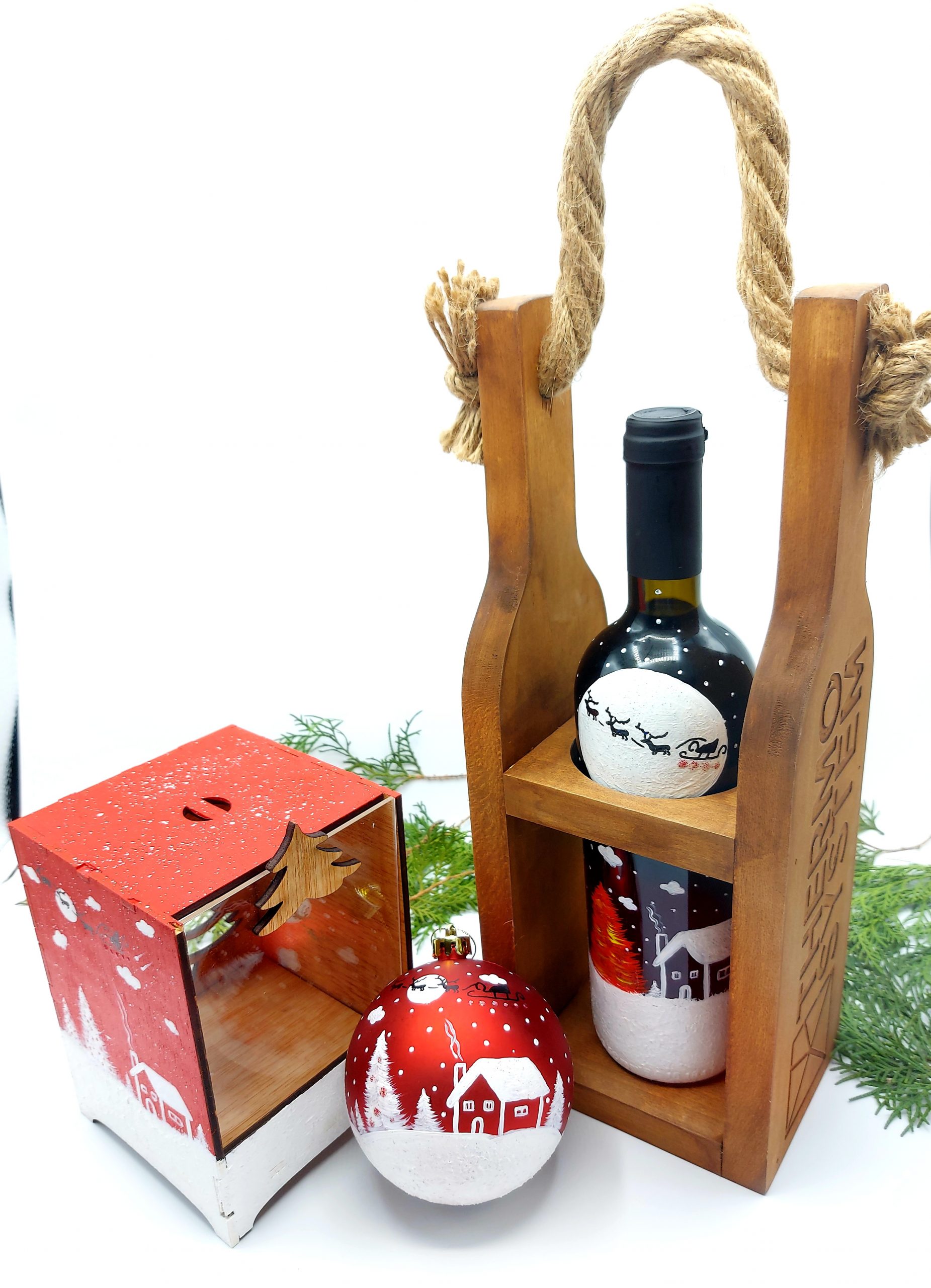 Properly presentation bid Suport sticla de vin din lemn masiv - personalizabil | Lemniko - Fabrica de  jucarii din lemn